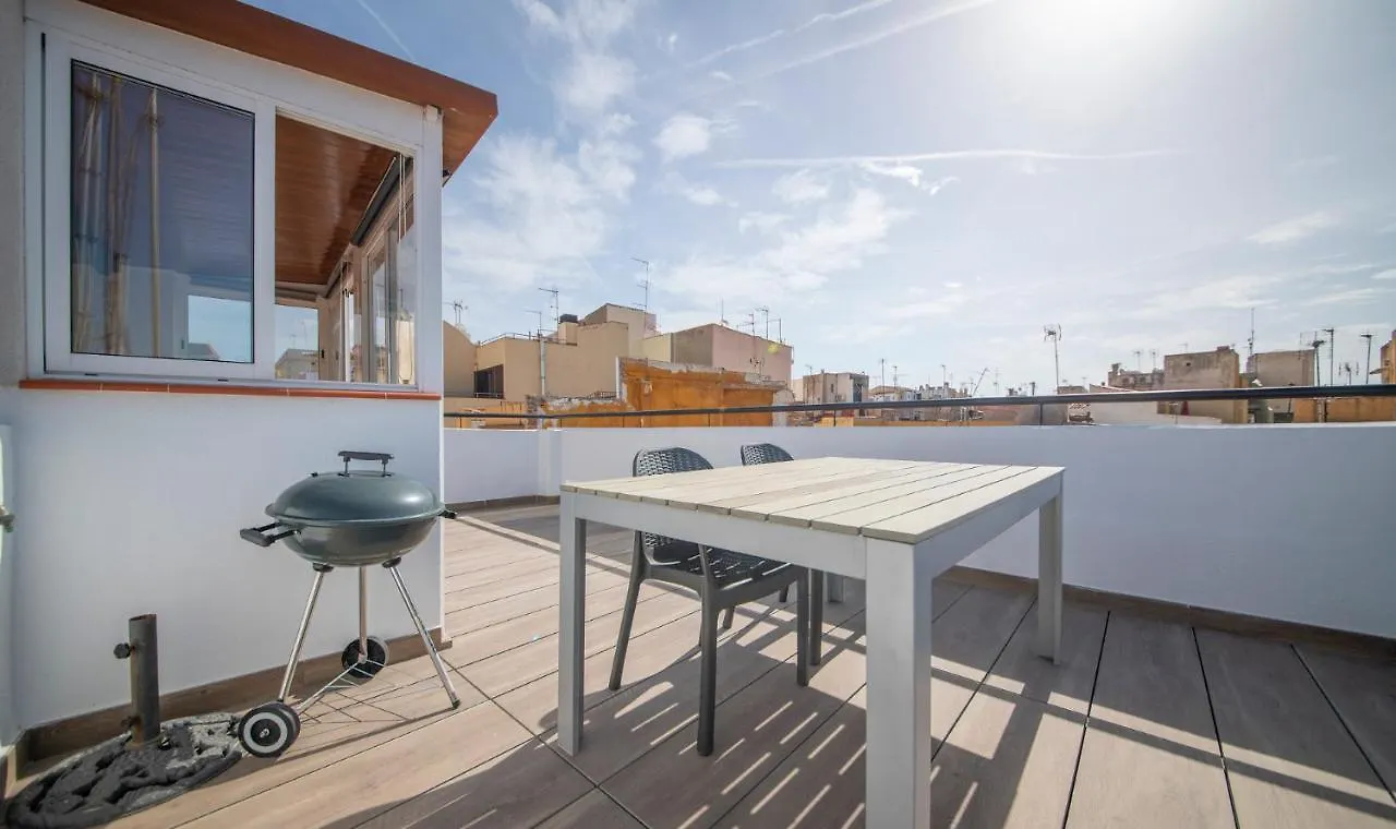 Tarracohomes, Th125 Atico Calderers Con Barbacoa Y Terraza Tarragona Spain